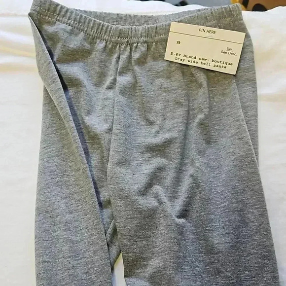 Girls Wide Bell Pants - Picture 3 of 3